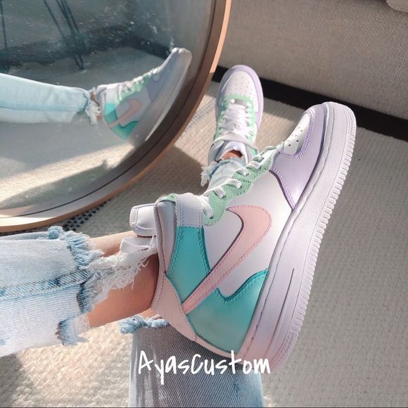 Custom painted Air force MId - Picture 2 of 2